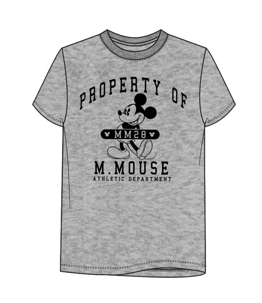 Adults Disney Unisex T Shirt Property of M. Mouse