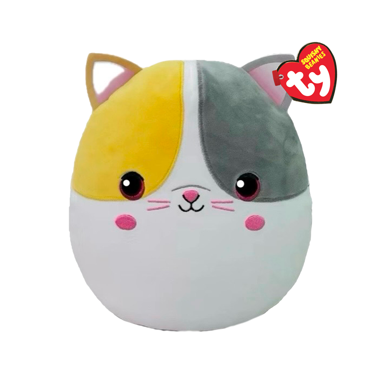 Snuggles The Cat Squishy Beanie 10" TY