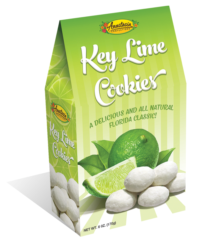 Anastasia Confections - Key Lime Cookies 6 oz.