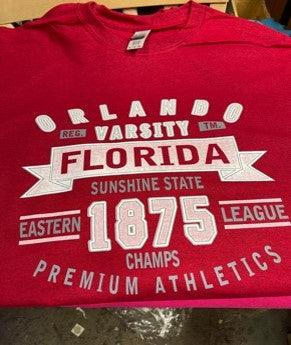 Antique Red Orlando Varsity 1875