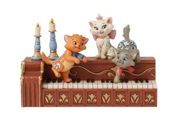 Aristocats Kittens Playing on a Piano