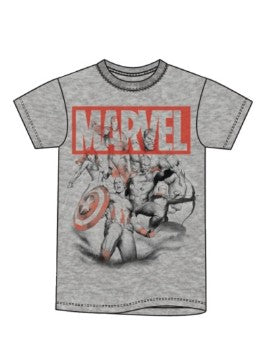 Marvel Adult Men's T-Shirt Avengers Namedrop