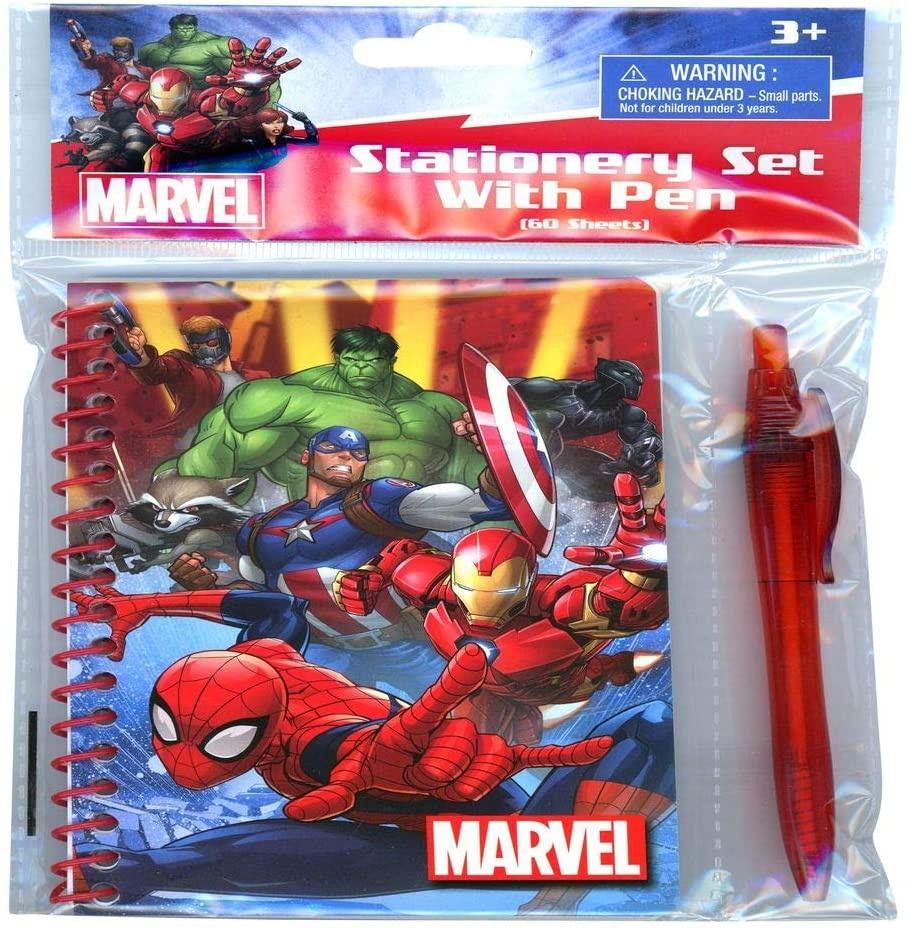 AVENGERS SPIRAL NOTEBOOK WITH RED PEN