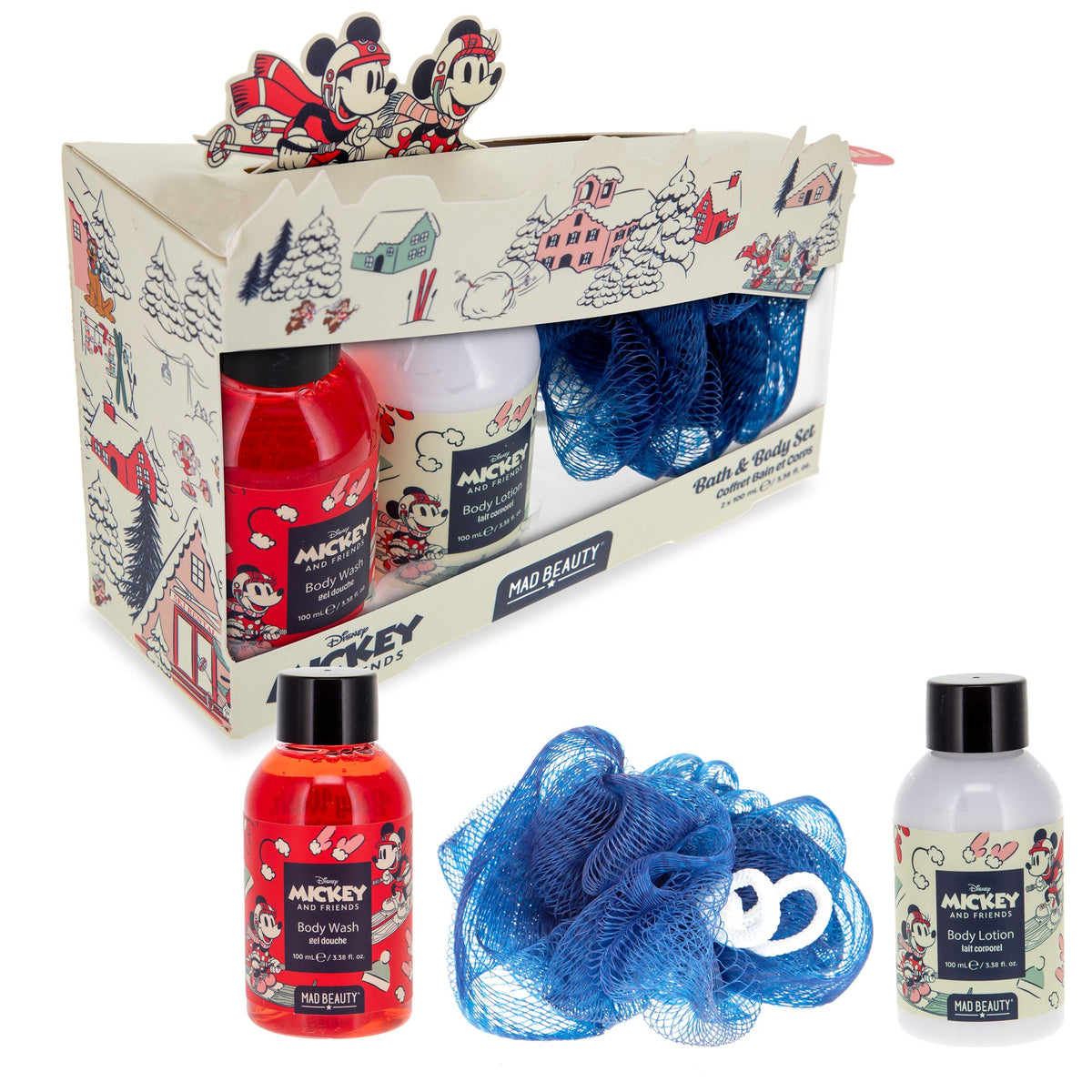 Disney Mickey Ski Bath & Body Set