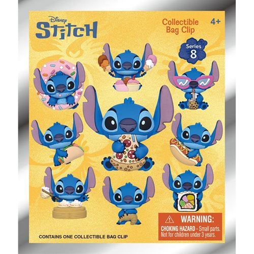 Stitch 3D Foam Bag Clip, Series 8