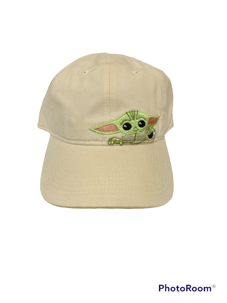 Baby Yoda Peek A Boo Khaki Hat