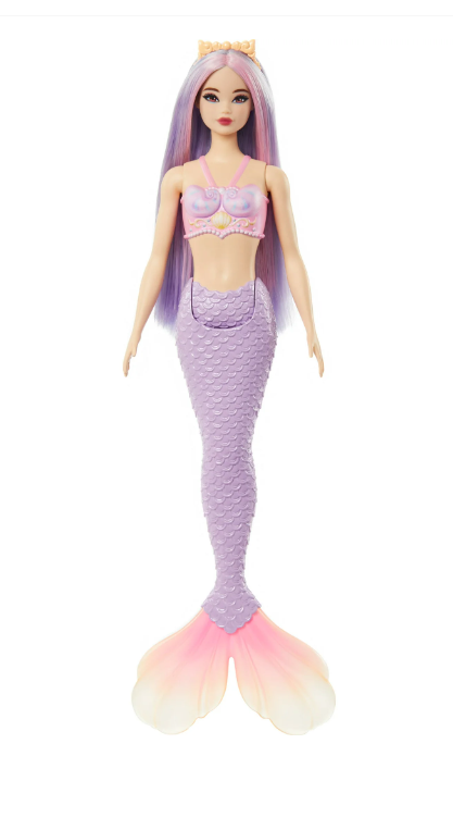 Barbie Doll Purple Mermaid