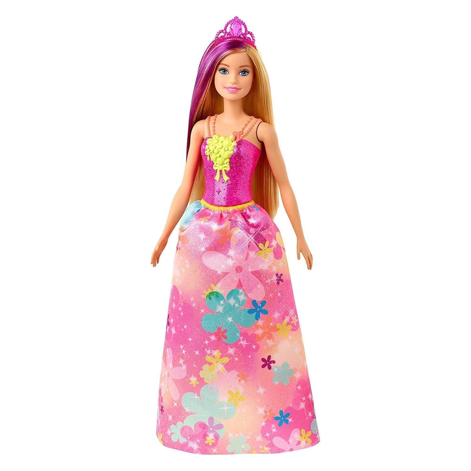 Barbie Dreamtopia Princess Blonde and Purple Hair Doll