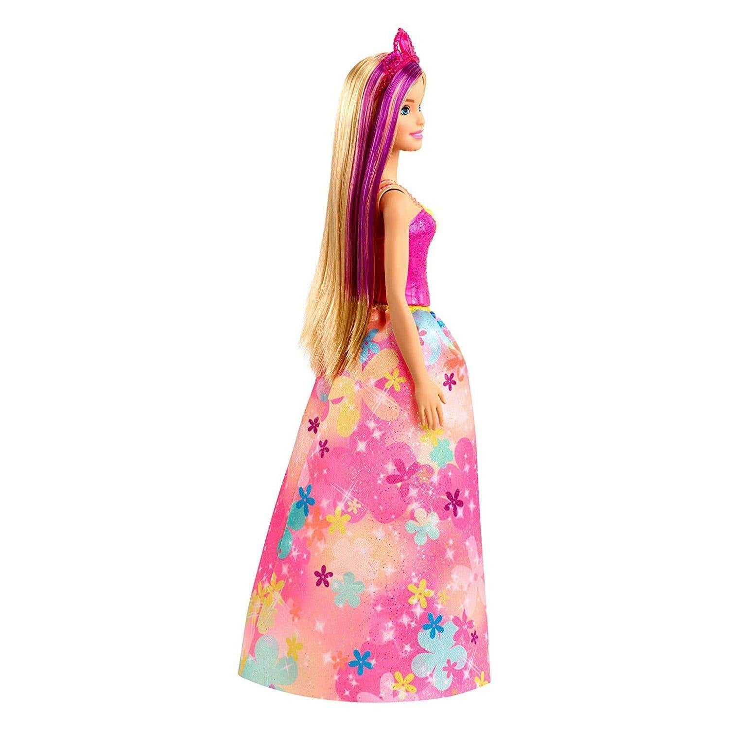 Barbie Dreamtopia Princess Blonde and Purple Hair Doll
