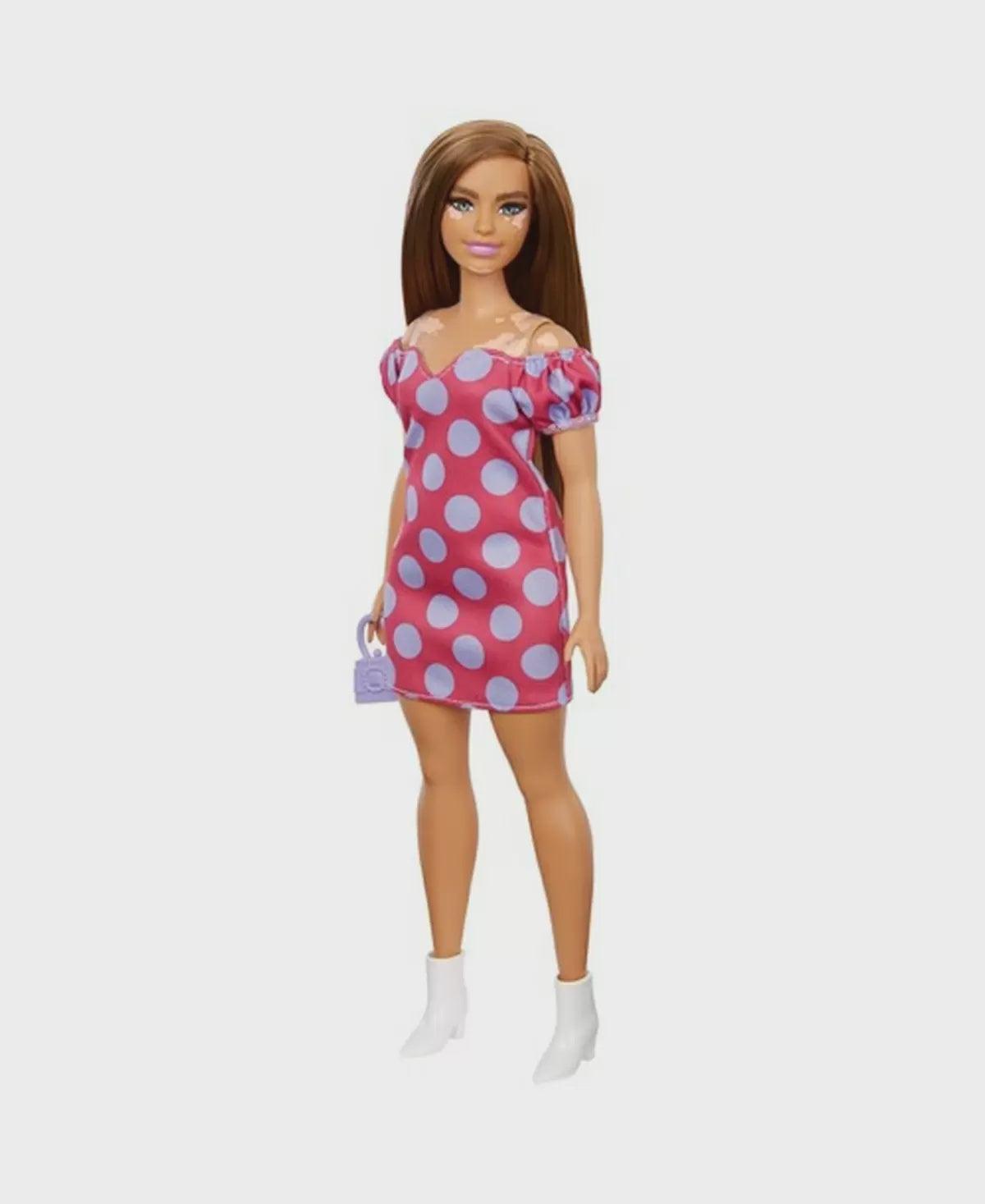 Barbie Fashionistas Doll # 171, w/Polka Dot Dress
