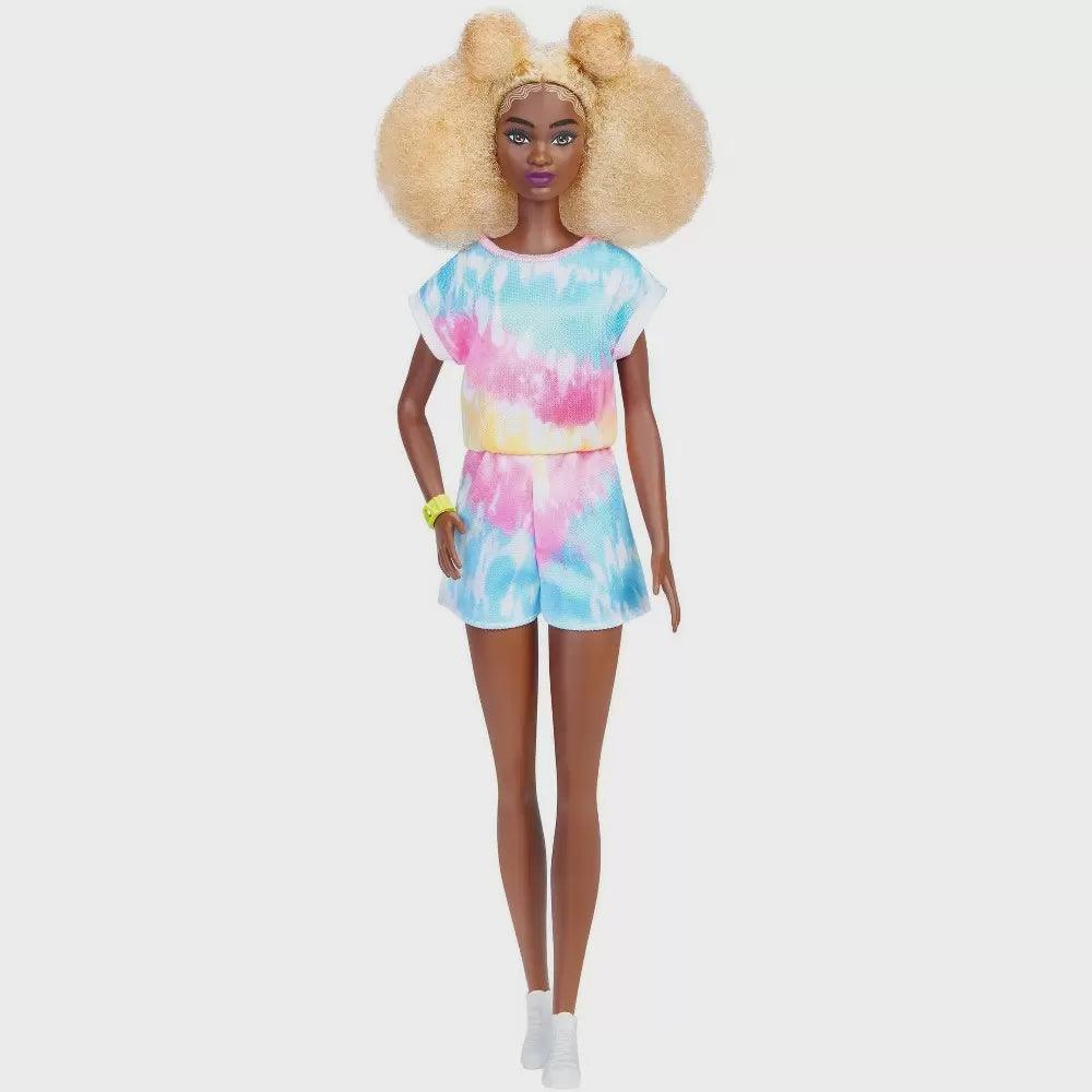 Barbie Fashionistas Doll #180, Blonde Afro with Side Puffs