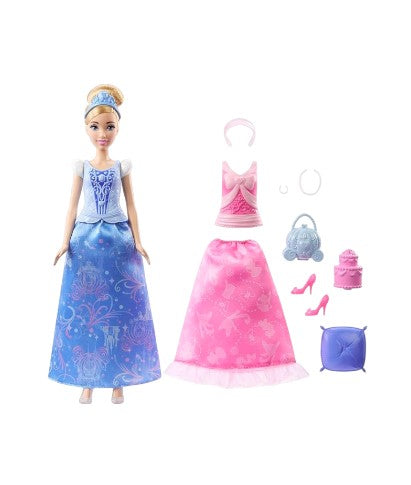 Disney Princess Cinderella Fashion Doll with 2 Looks