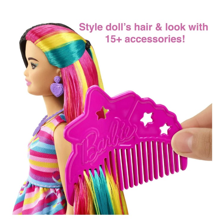 Barbie Totally Hair Doll - Multicolor