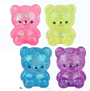 Squeezy Sugar Bears 3" Assrt - 1pc