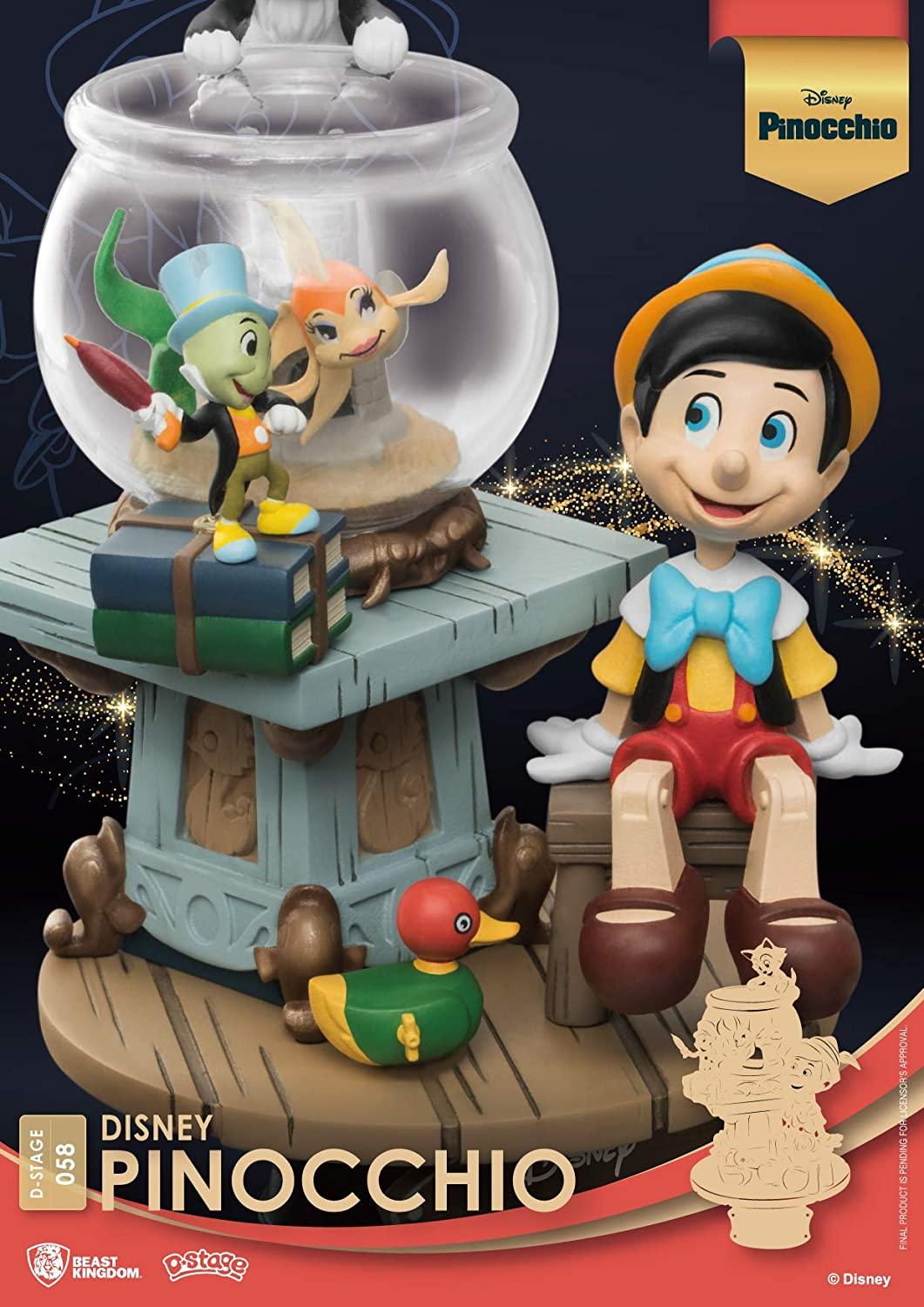 Beast Kingdom Disney Classic Animation Series: Pinocchio DS-058 D-Stage Statue