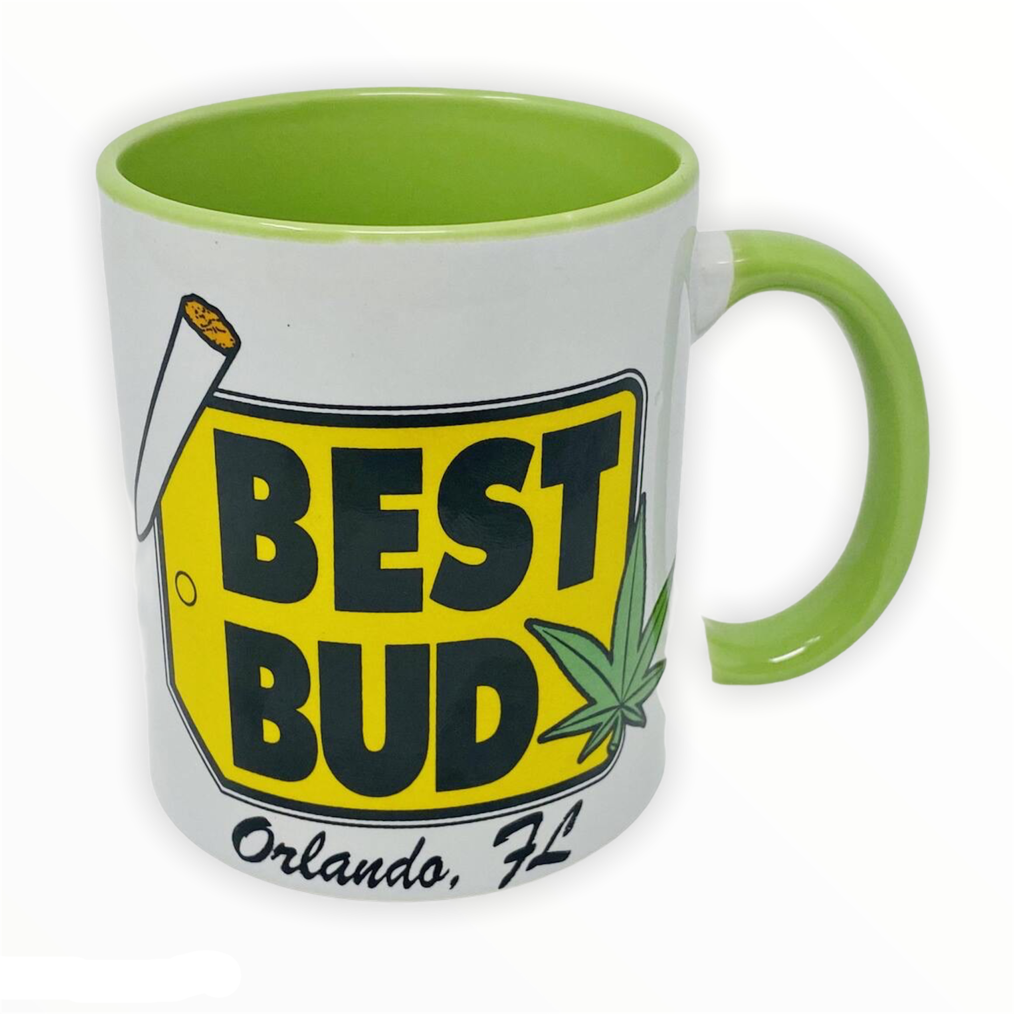Best Bud Cannabis Ceramic Coffee and Tea Mug 11 oz