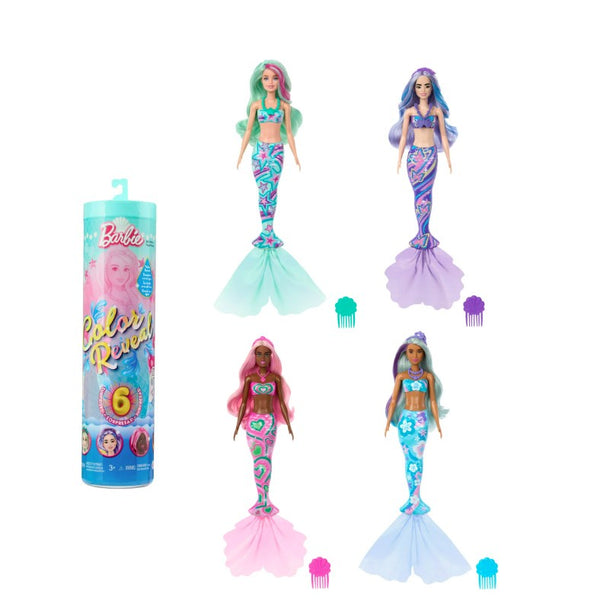 Merman Ken Doll Barbie Mermaid Color Reveal Codes Barbie Color