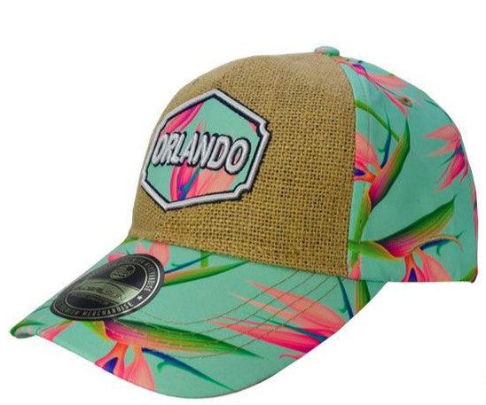 Burlap Green Orlando Hat