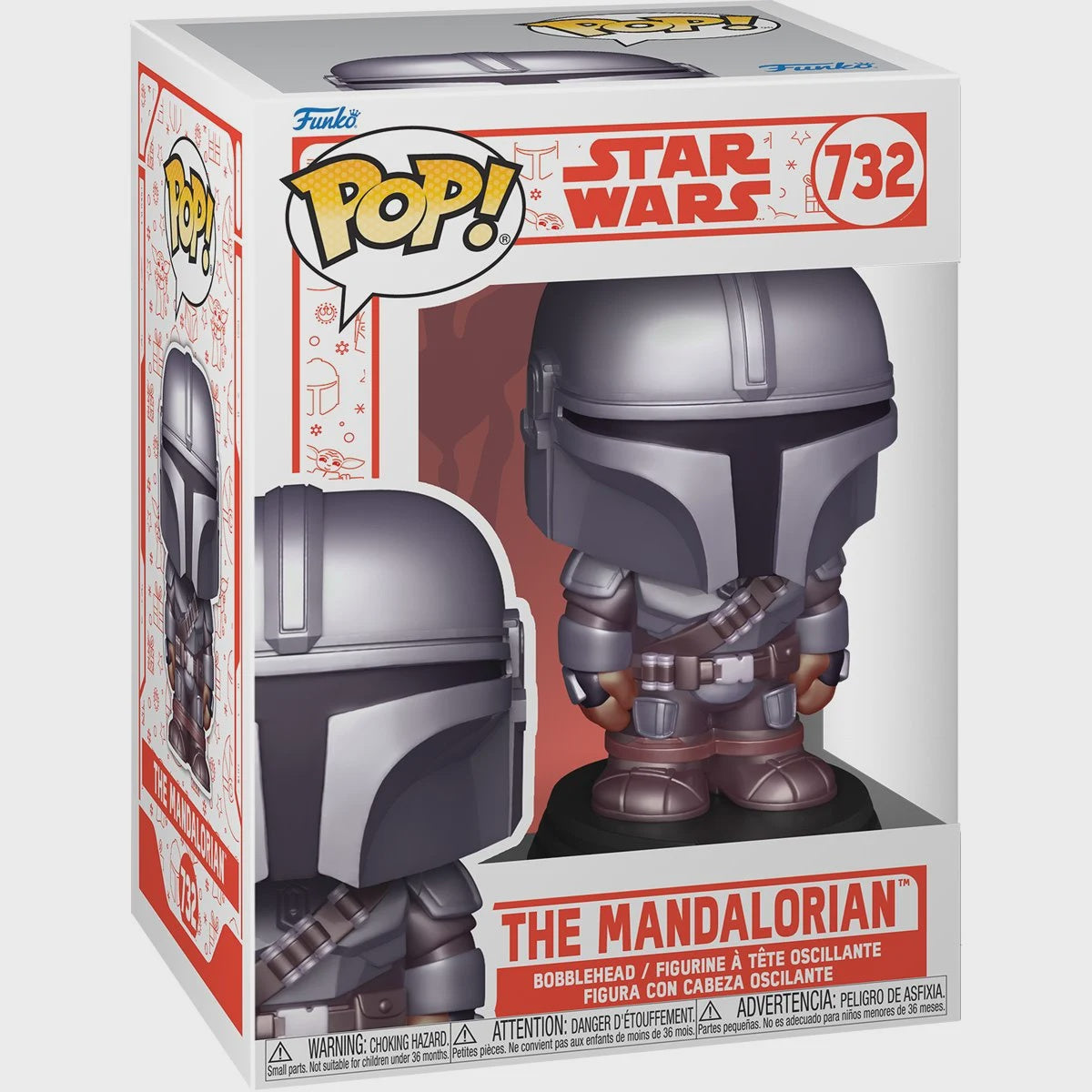 Star Wars: The Mandalorian Holiday Mandalorian Funko Pop! Vinyl Figure