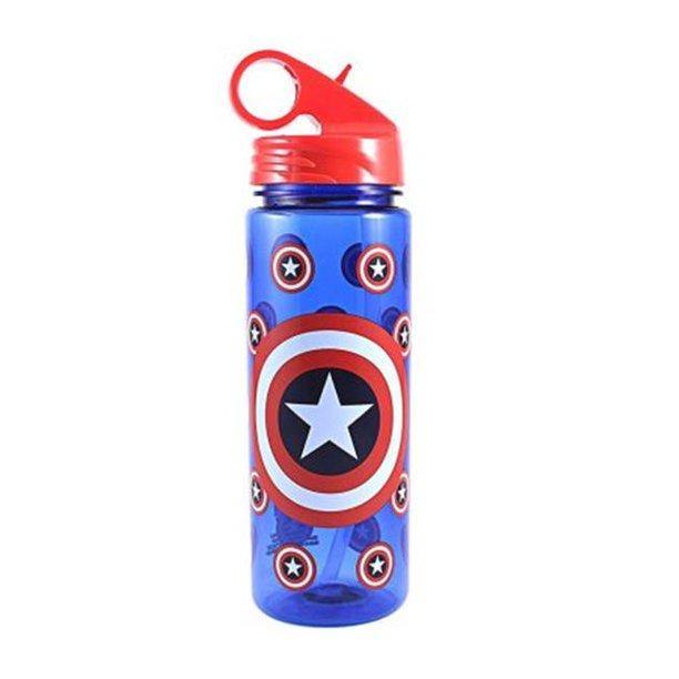 Captain America 20oz Water Bottle, Blue