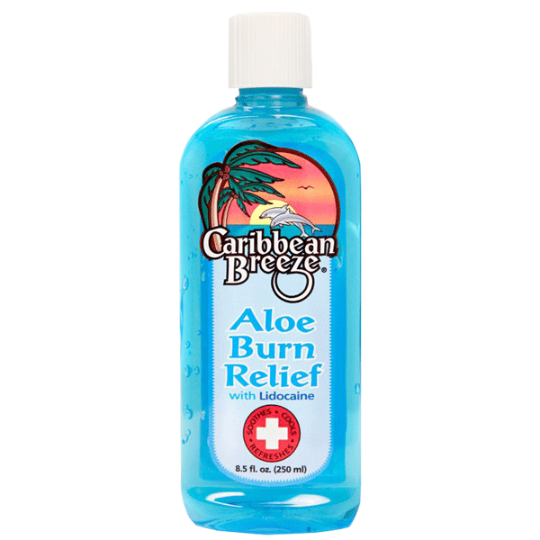 Caribbean Breeze Blue Aloe Cooling Gel