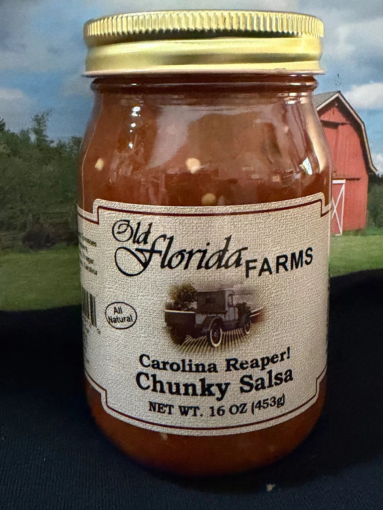 Old Florida Farm Carolina Reaper Chucky Salsa