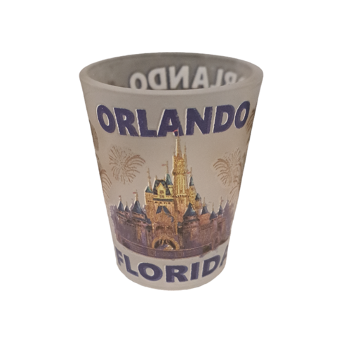 Florida Orlando Castle Shot Glass