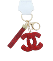 CC Fashion Crystal Keychain - Red