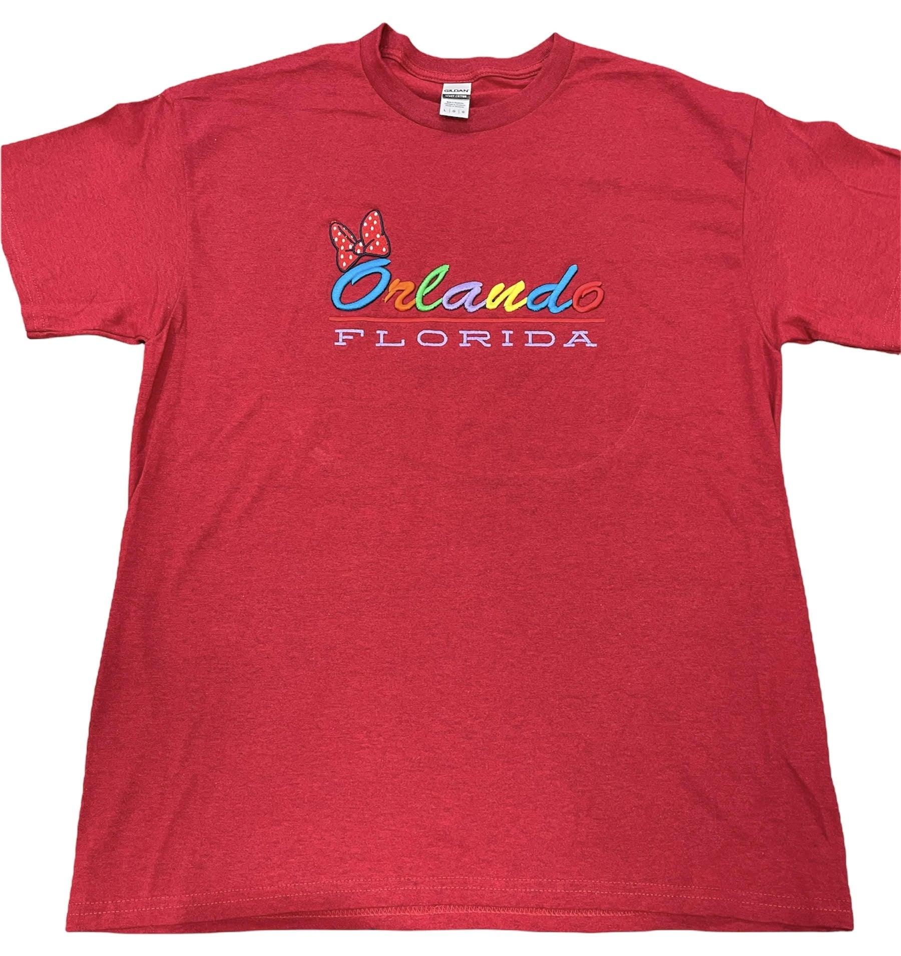 Cherry Red Bow 3D Orlando T-shirt