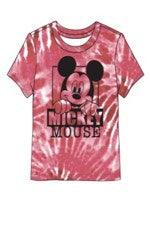 CLEARANCE Mickey Mouse Red Tie Dye Shirt