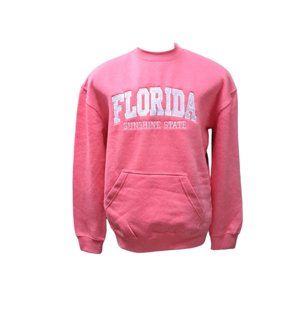 Coral Florida Sunshine Sweatshirt