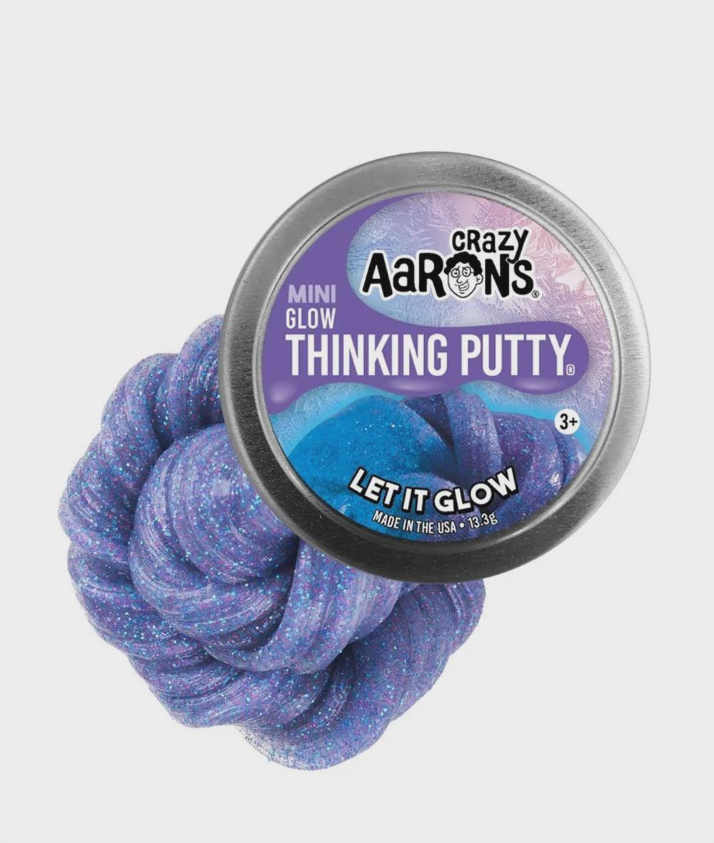 Crazy Aaron's Putty Let It Glow Thinking Putty