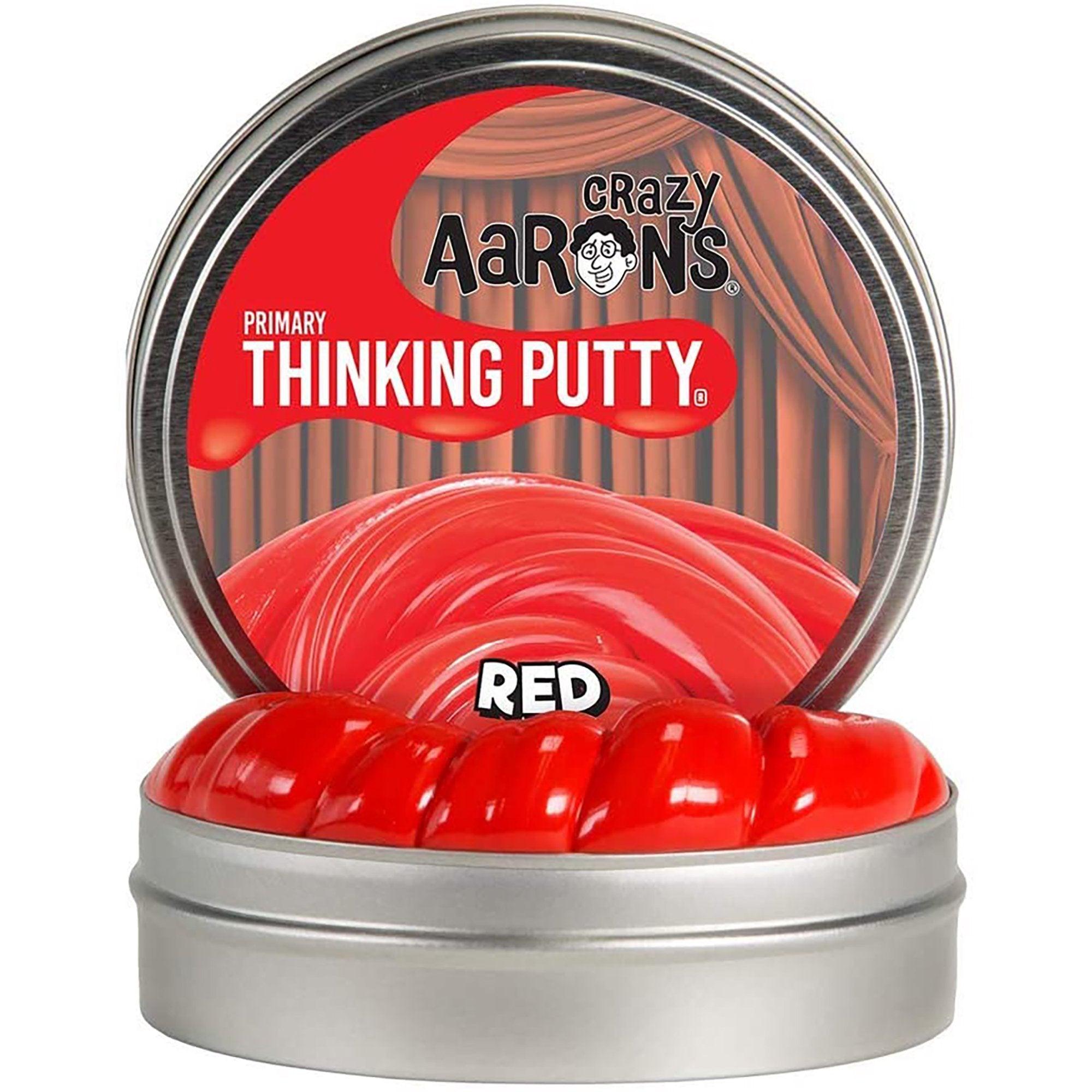 Crazy Aaron's Thinking Putty Red 4"
