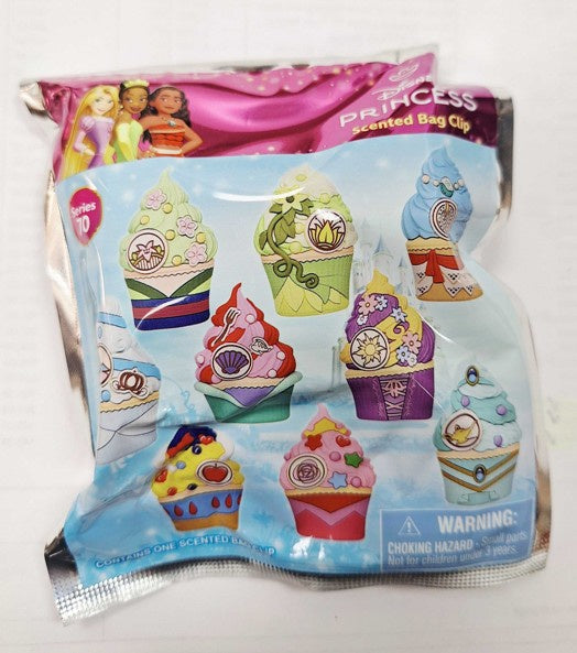 Princess Cupcakes 3D Foam Bag Clip, Series 70