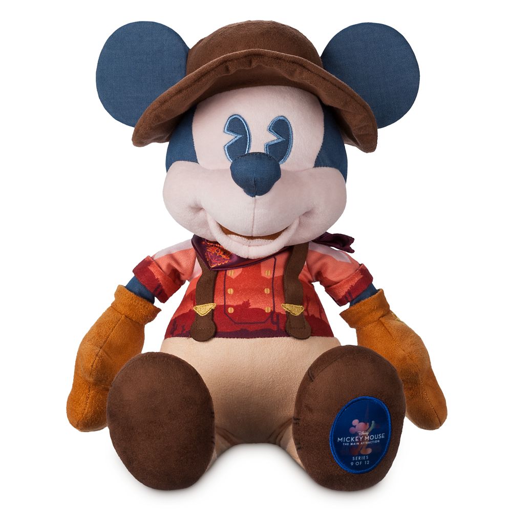 Disney 50th Plush Mickey Mouse Big Thunder Mountain Railroad