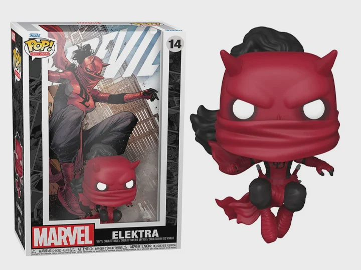 Funko Pop Comic Covers Daredevil Elektra