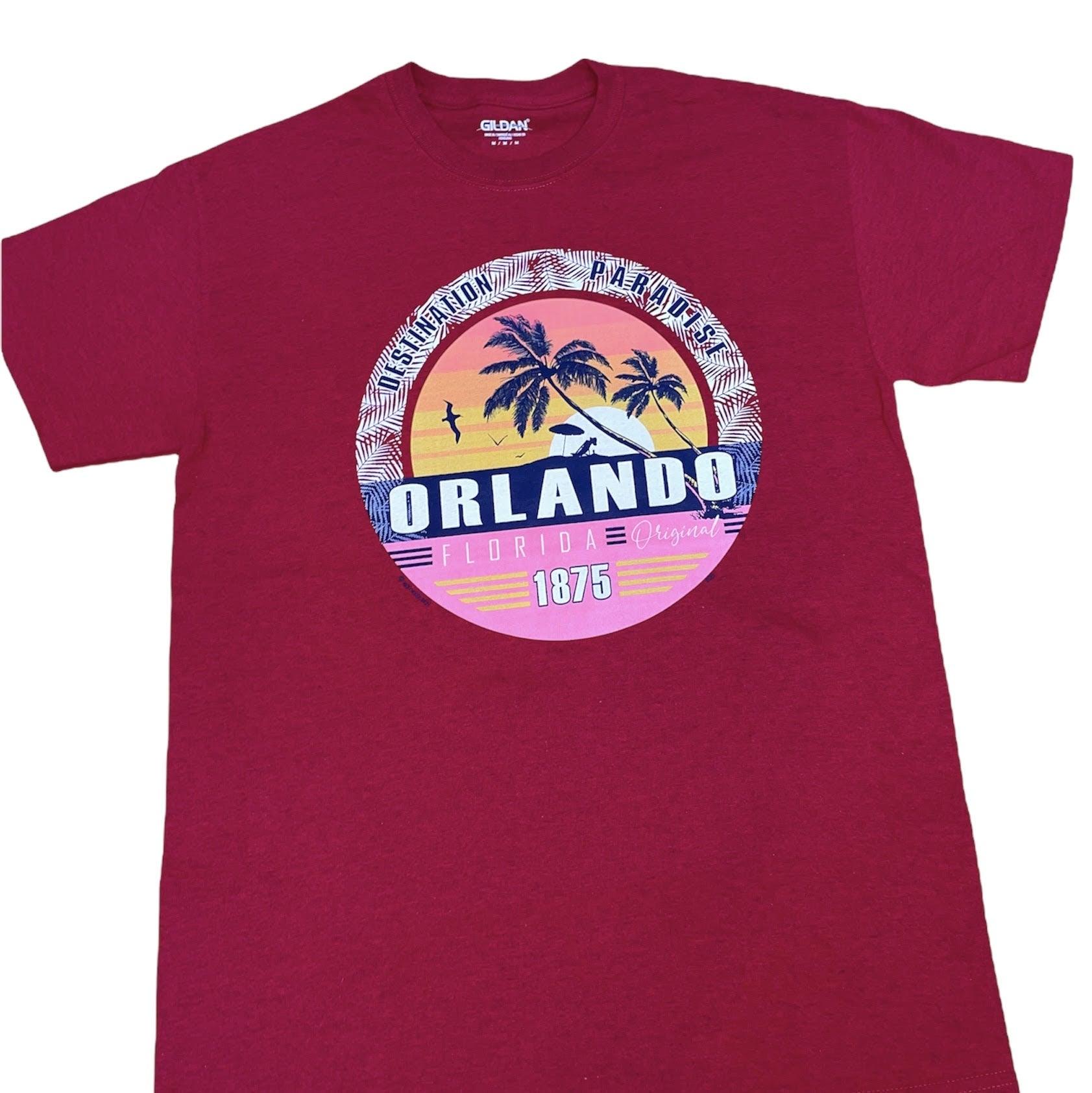 Destination Paradise Cherry Red T-Shirt