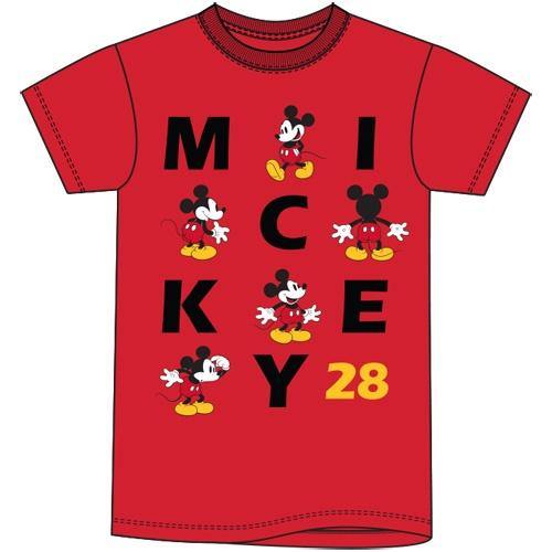 Disney Adult Big Mickey Name T Shirt