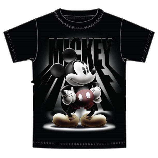 Disney Adult Unisex Spotlight Mickey Black T-Shirt