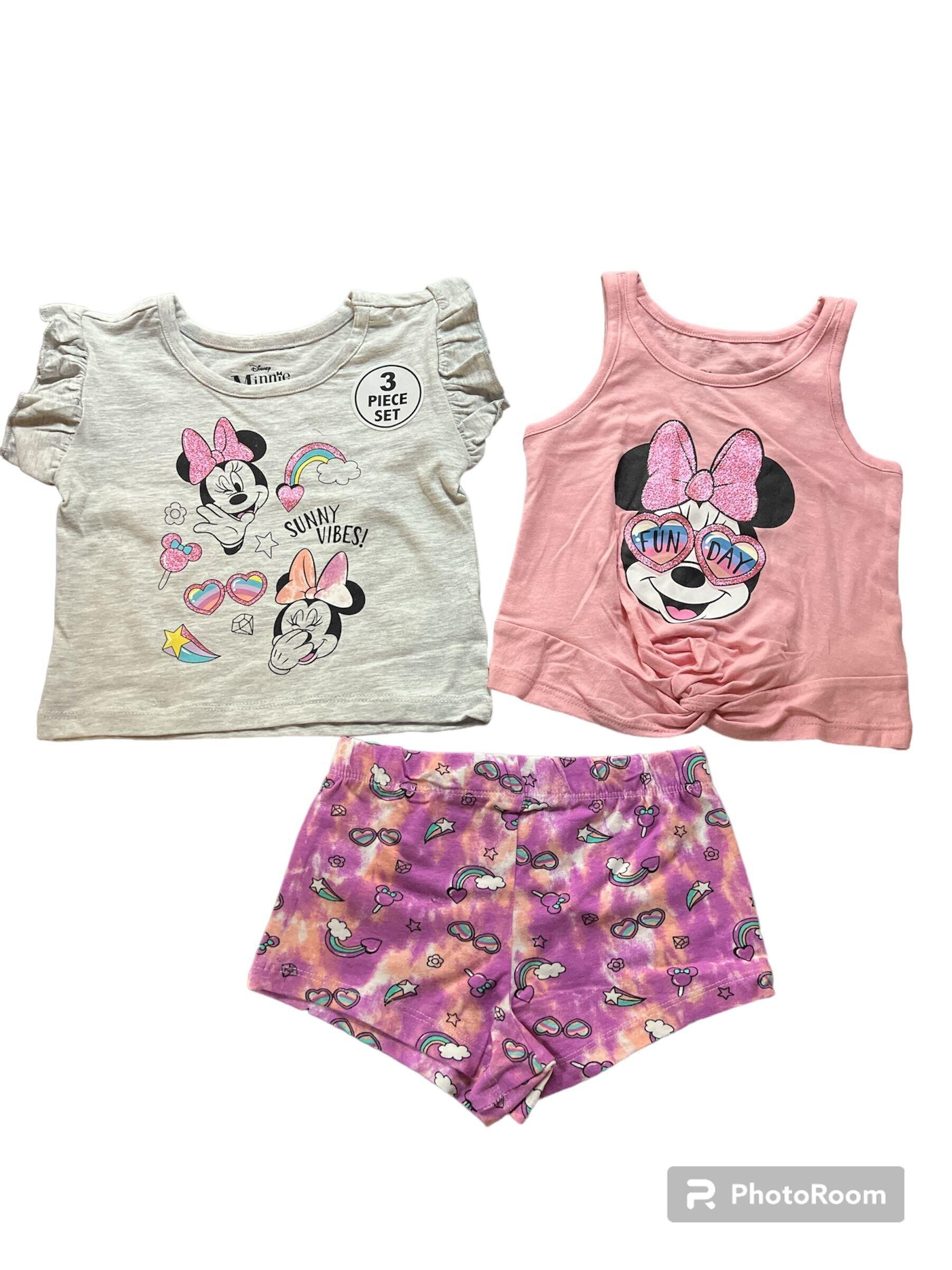 Disney Baby Minnie Mouse 3Pc Set Pink