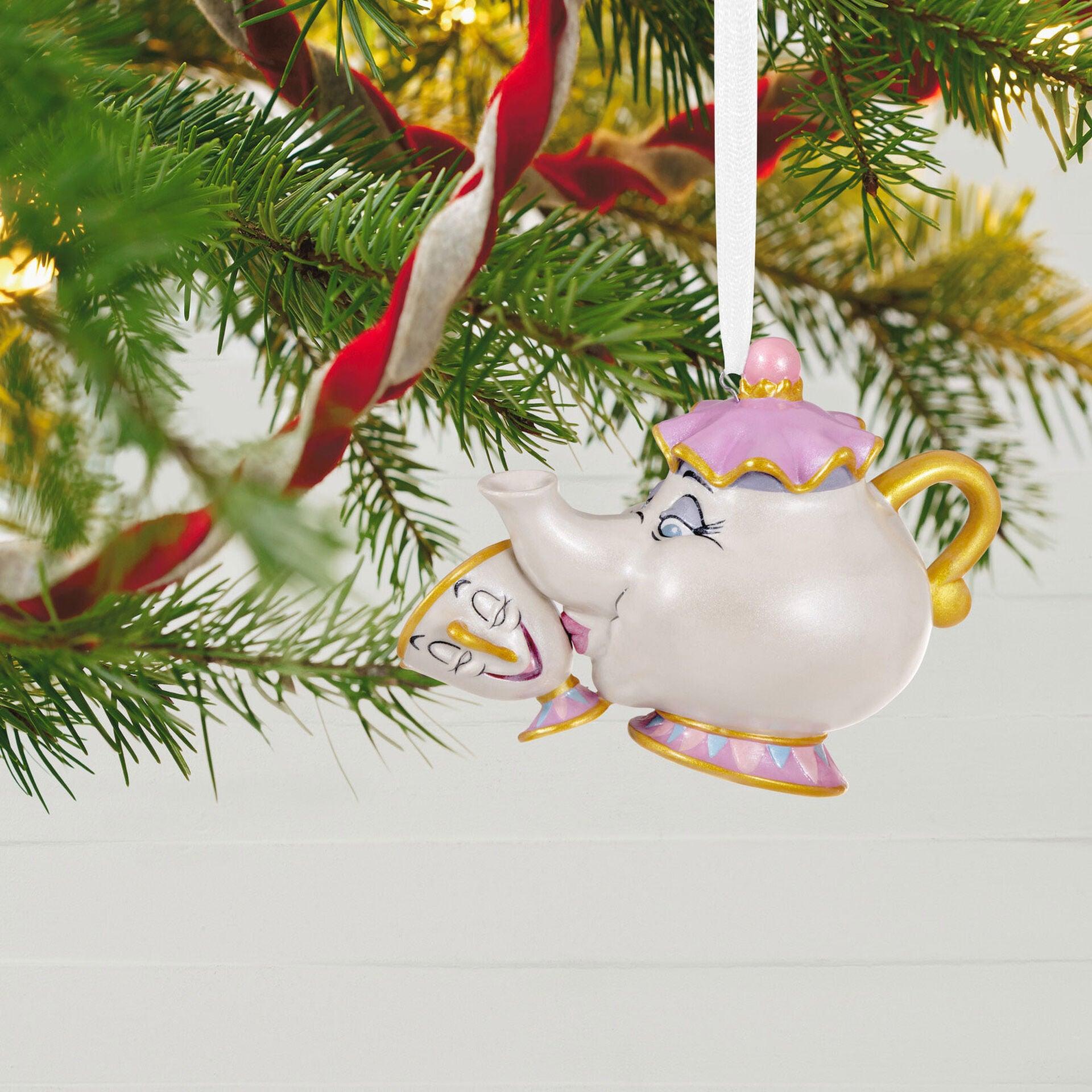 Disney Beauty and the Beast A Mother's Love Porcelain Ornament