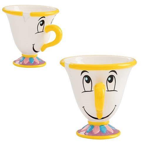  Disney Chip Mug - Beauty and the Beast Tea Cup Sculptural Mug :  Home & Kitchen