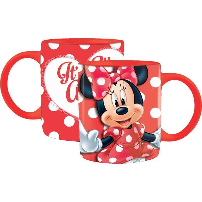 Disney Coffee Mug Big Heart Minnie 11 oz