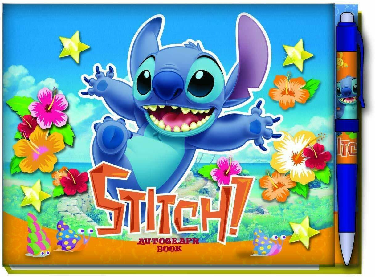 Disney Deluxe Autograph Book with Pen/  LILO & STITCH
