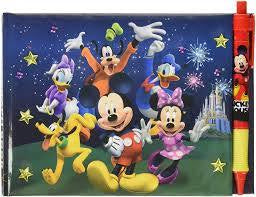 Disney Deluxe Autograph Book with Pen/ MICKEY GANG