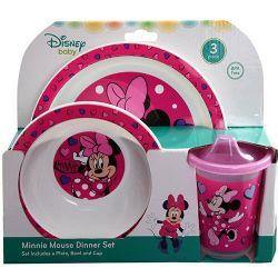 Disney Dinnerware Set Plate, Bowl and Cup