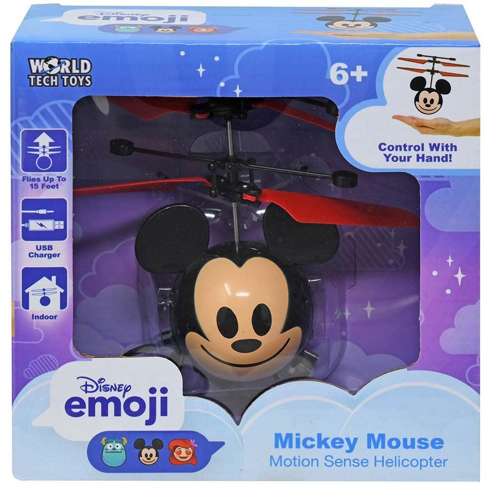 Disney Emoji Mickey Mouse IR UFO Ball Helicopter