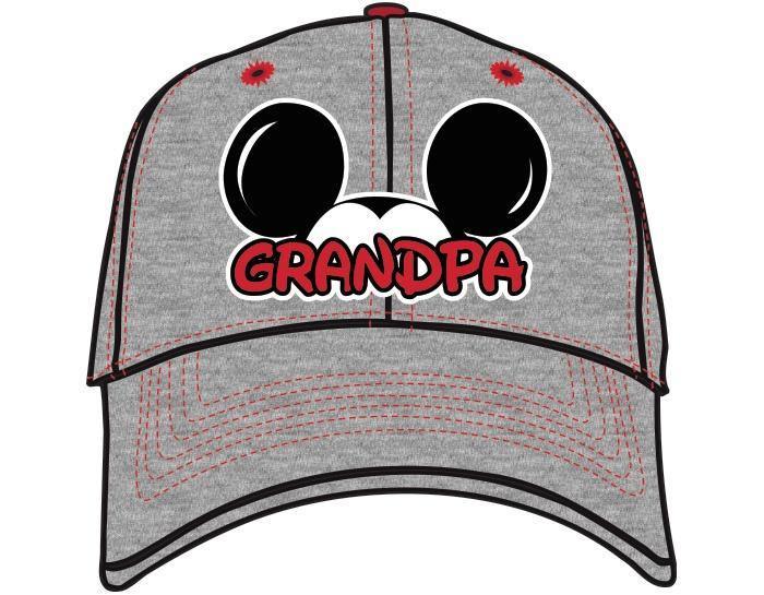 Disney Fan Grandpa Adult Baseball Cap