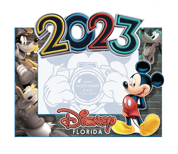 Disney Florida 2023 Mickey and Friends Picture Frame
