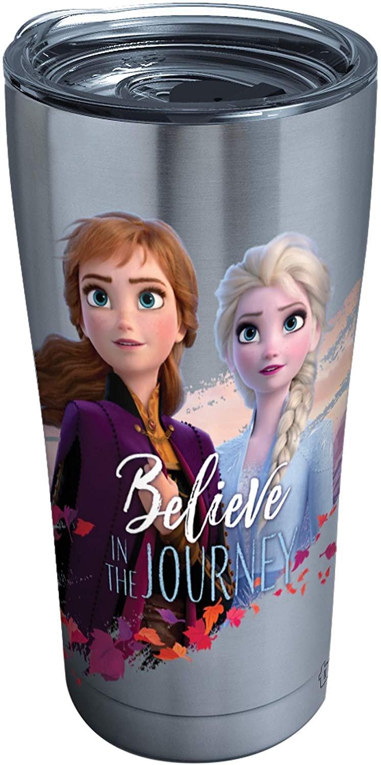 Disney Frozen 2 Anna Elsa Journey 20 Oz Stainless Steel Tumbler